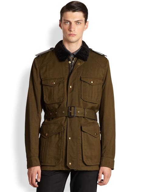 mens burberry field jacket|burberry bomber jacket sale.